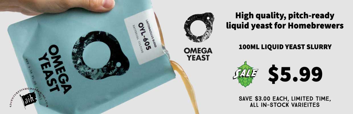 Omega Yeast $5.99