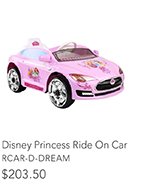 Disney Princess Ride On Car
