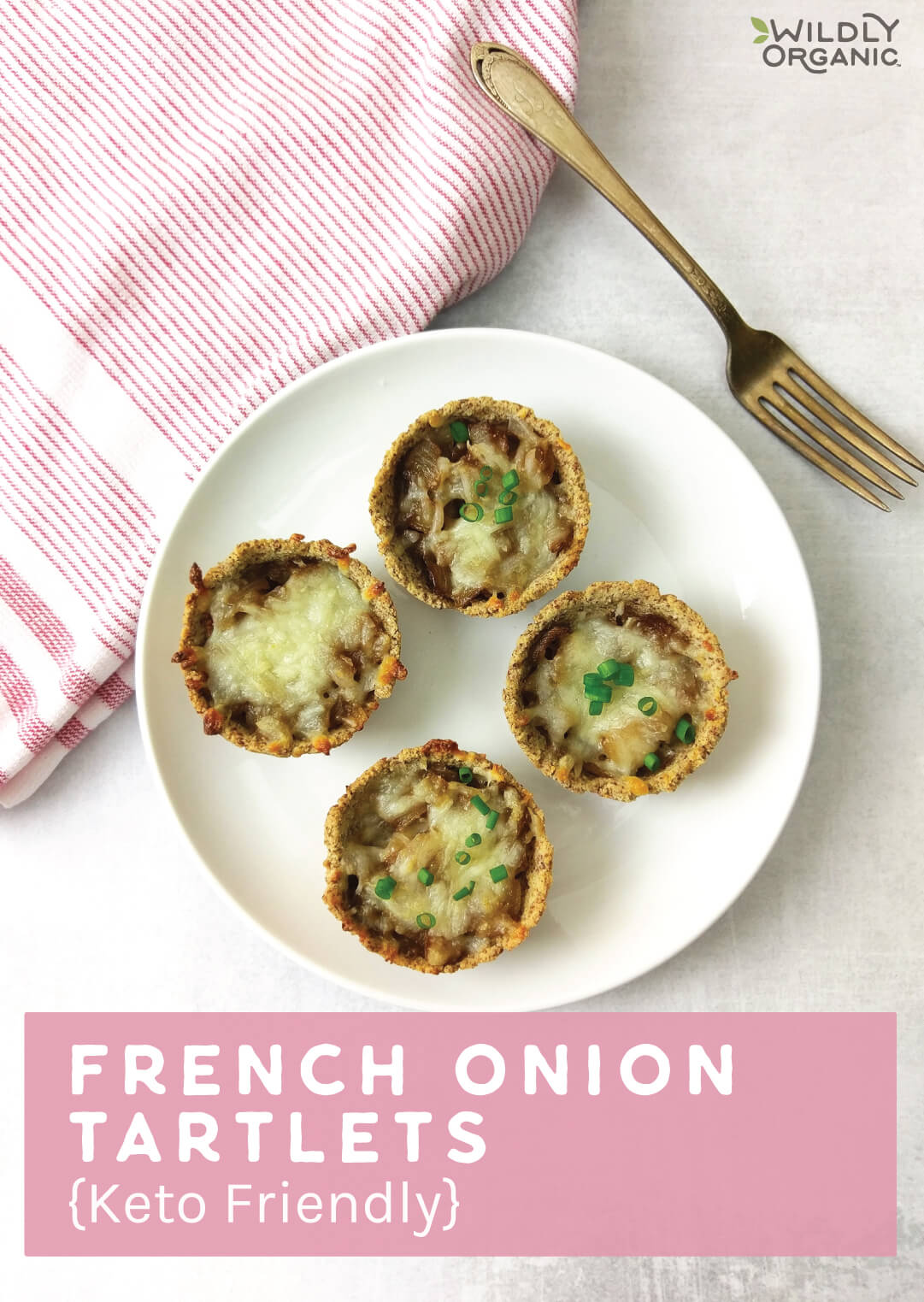 Keto French Onion Tartlets
