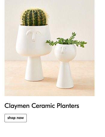 Claymen Ceramic Planters - Shop Now