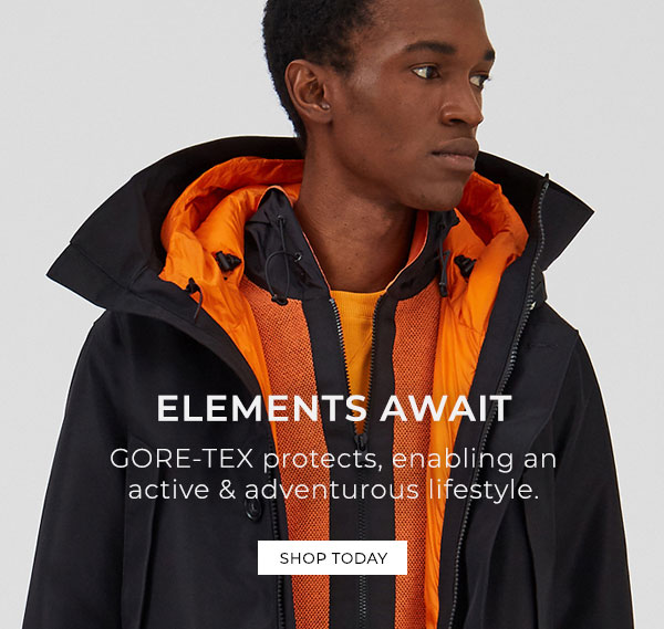 Elements Await. GORE-TEX protects, enabling an active and adventurous lifestyle. Shop Today.

