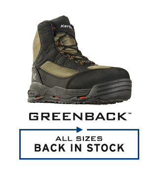 Shop Korkers Greenback Wading Boot- Now back in Stock - Start Shopping