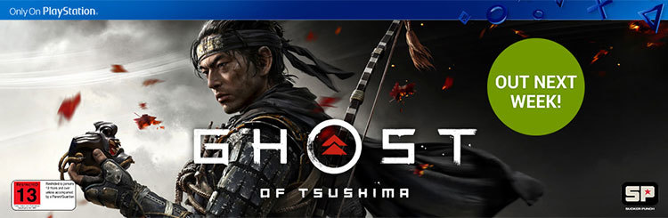 Pre-order Ghost of Tsushima Plus Edition & receive bonus DLC!