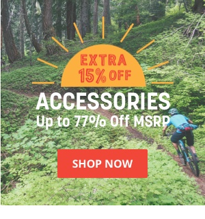 Bike Accessories Extra 15% Off