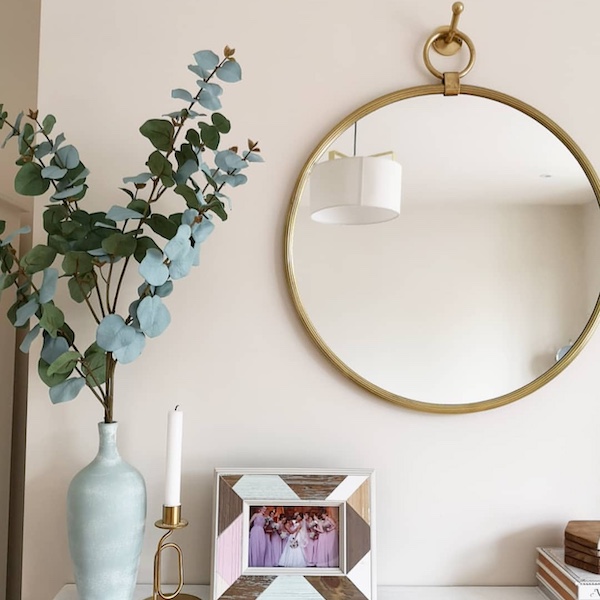 Aura Brass Mirror