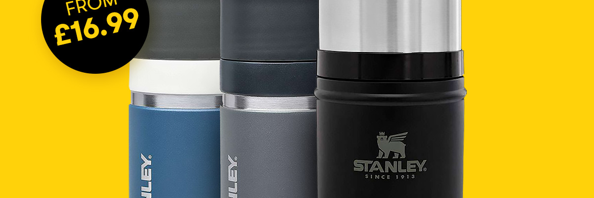 Stanley Thermos & Vacuum Flasks From ?16.99 
