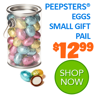 PEEPSTERS EGGS SMALL GIFT PAIL