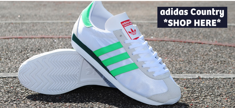 adidas Country White Green