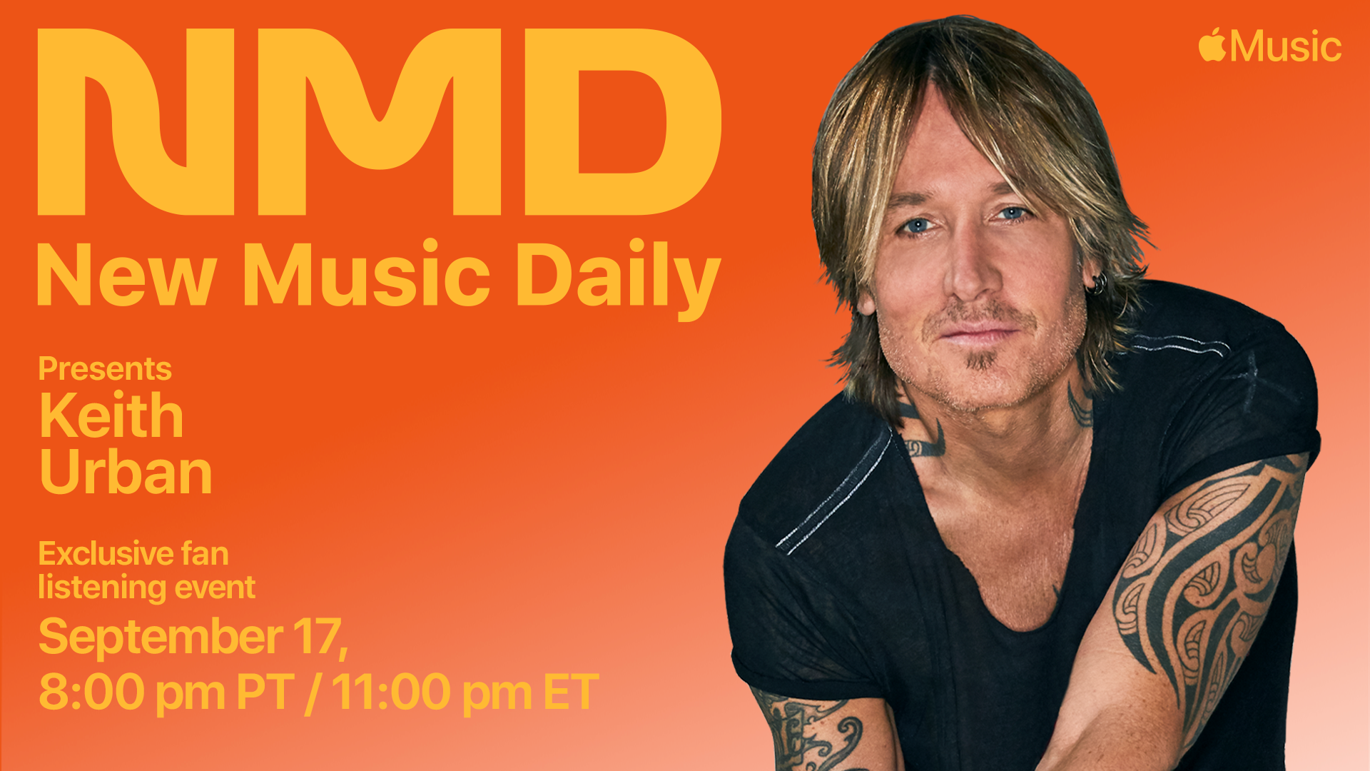 New Music Daily Presents - Keith Urban