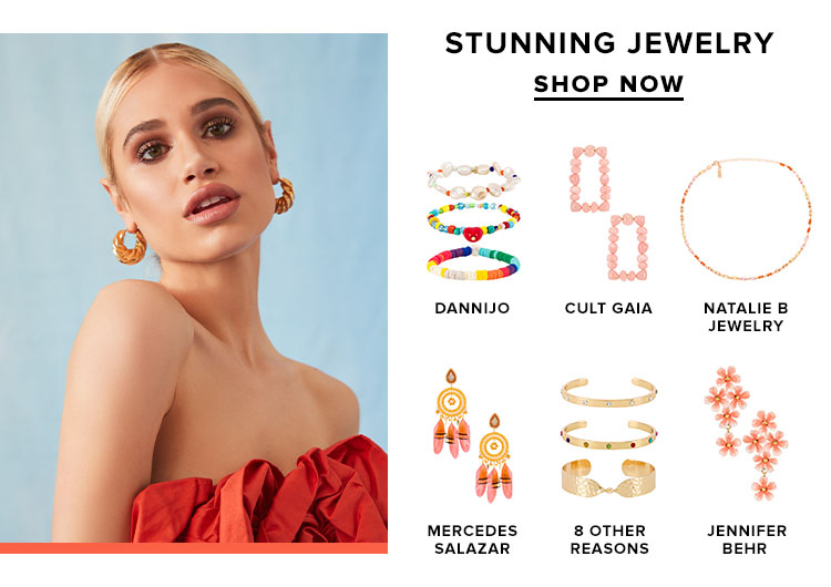 Stunning Jewelry. SHOP NOW