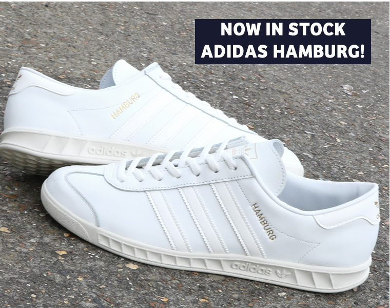 adidas Hamburg leather white