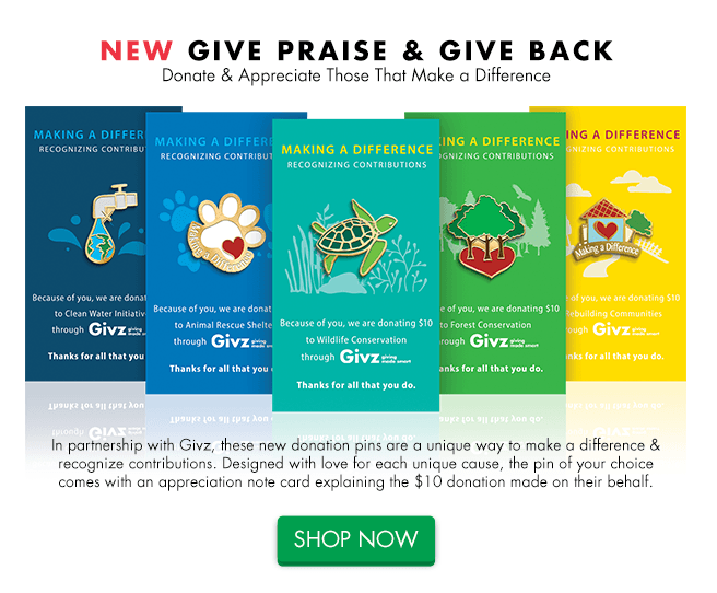 NEW Give Praise & Give Back - Donate & Appreciat Those That Make a Difference