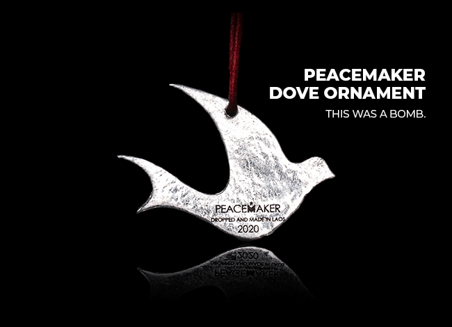 Peacemaker Dove Ornament