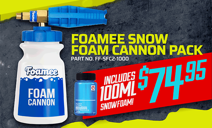 snow foam cannon pack