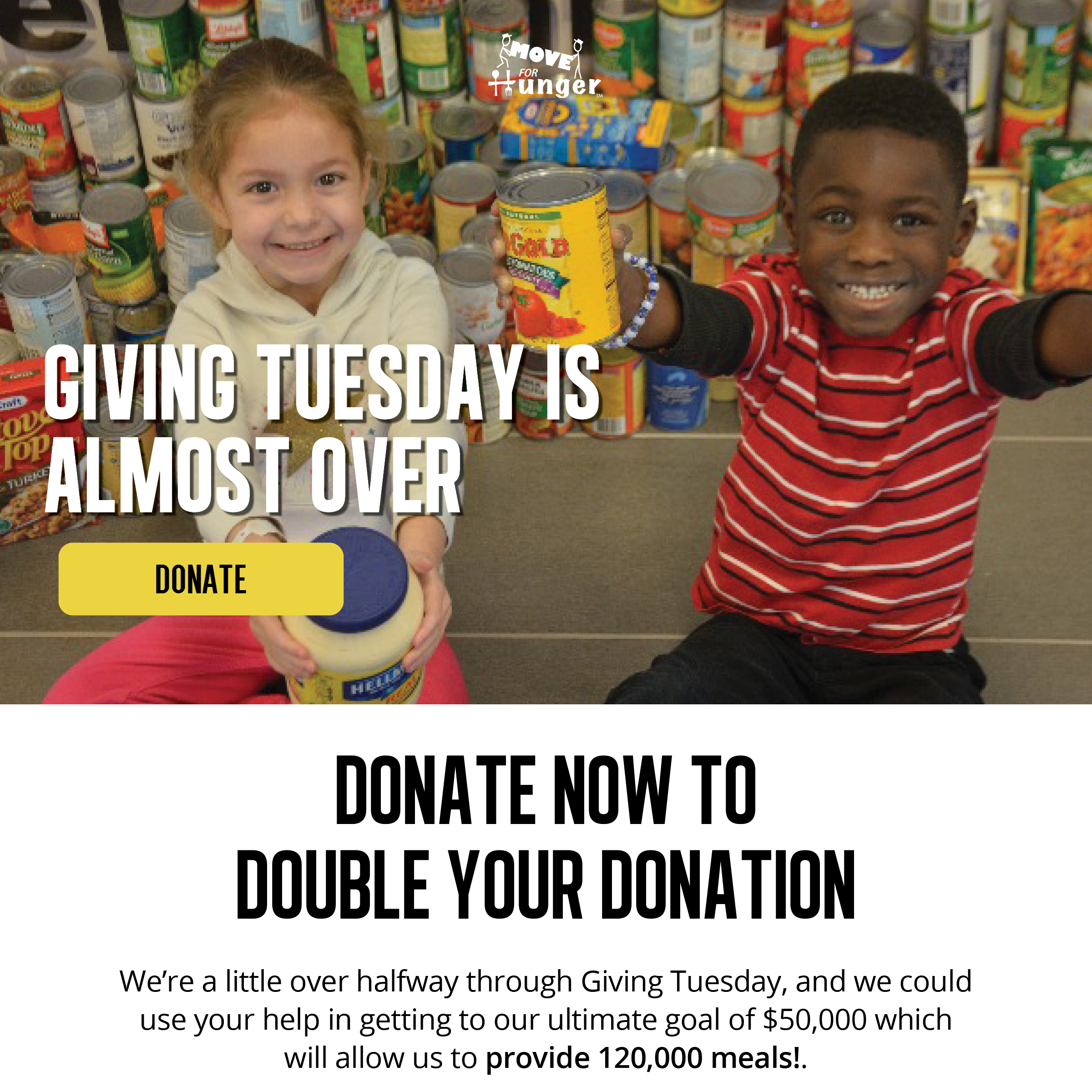 Giving Tuesday is almost over