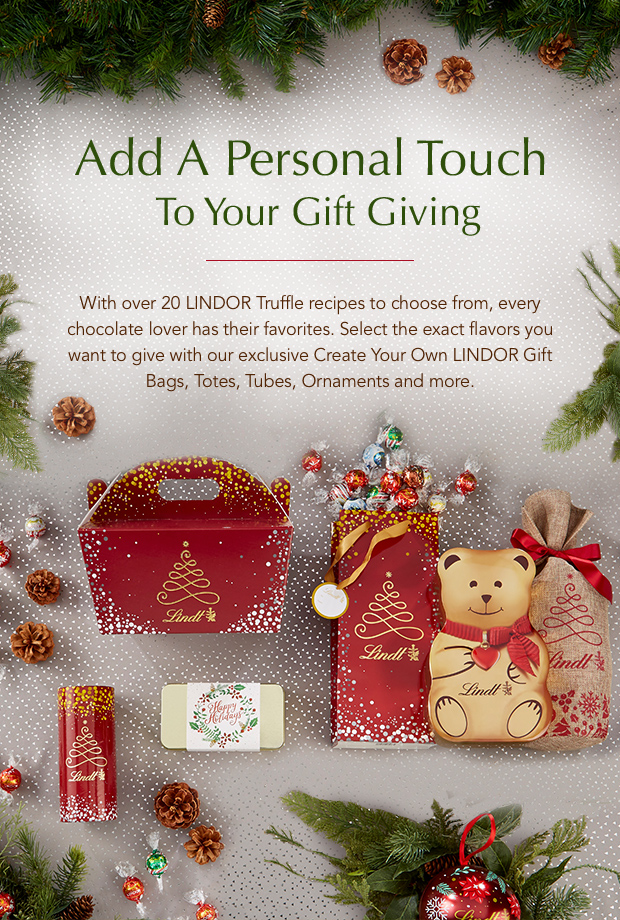 Add a Personal Touch With LINDOR Truffles