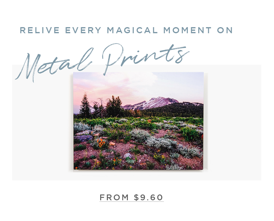 Relive Ever Magic Moment on Metal Prints From $9.60