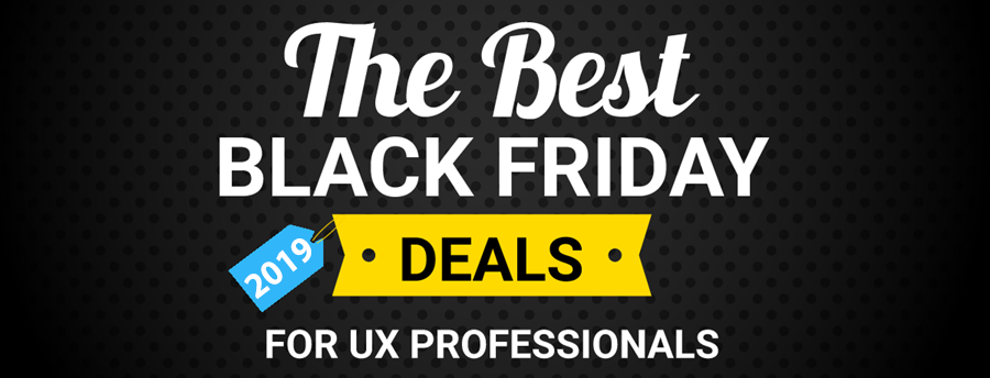 The Best Black Friday Deals for UX Professionals