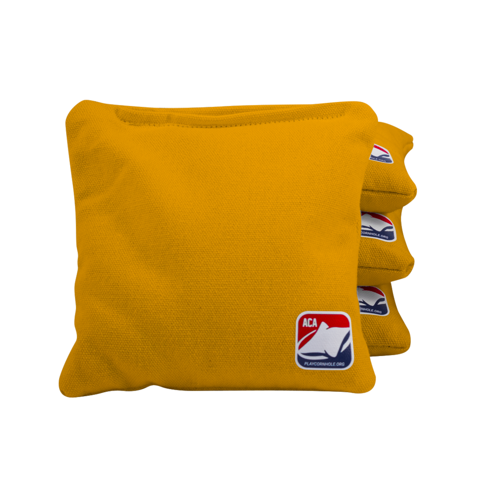 Yellow 6x6 All Weather Cornhole Bag