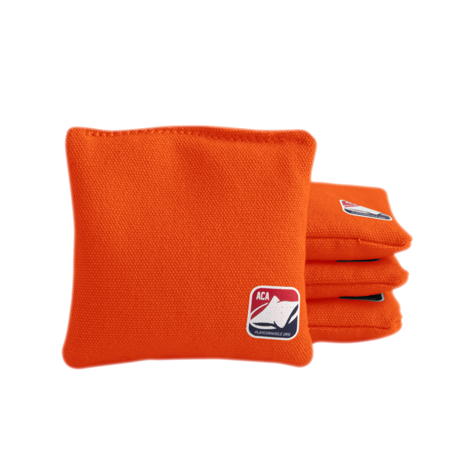 Orange 4x4 Junior Cornhole Bag