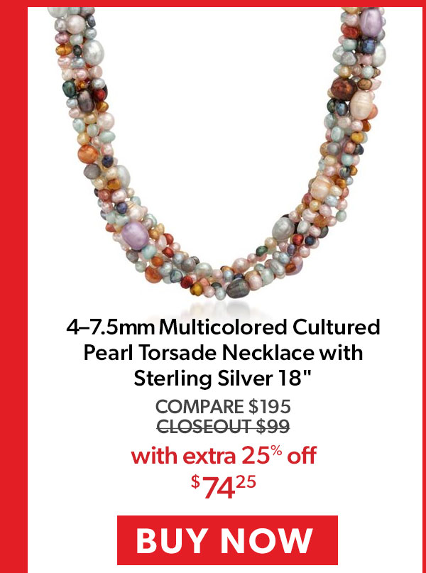 Pearl Torsade Necklace. Buy Now