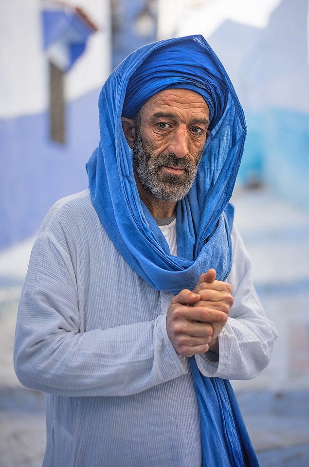 Portrait of a Moroccan Man