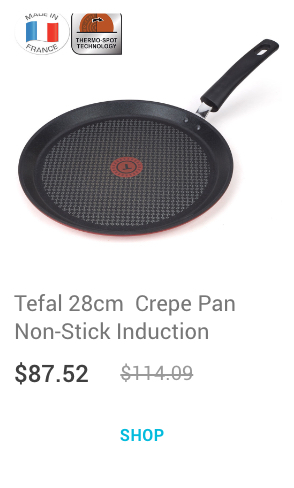 Tefal 28cm  Crepe Pan Non-Stick Induction