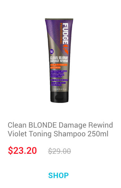 Clean BLONDE Damage Rewind Violet Toning Shampoo 250ml