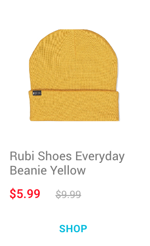 Rubi Shoes Everyday Beanie Yellow