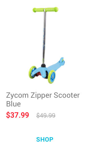 ZYCOM ZIPPER SCOOTER BLUE