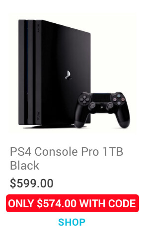 PS4 Console Pro 1TB Black