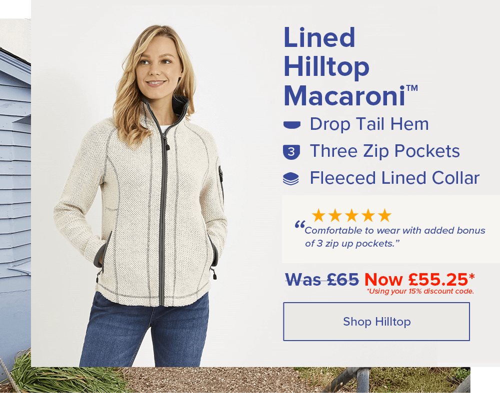 Lined Hilltop Macaroni