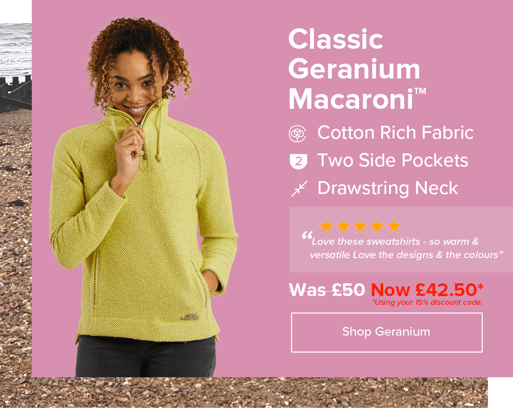 Classic Geranium Macaroni