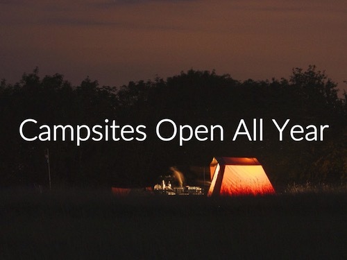 Campsites Open All Year