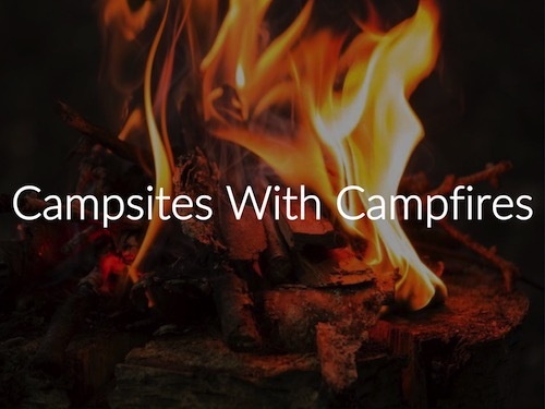 Campsites With Campfires
