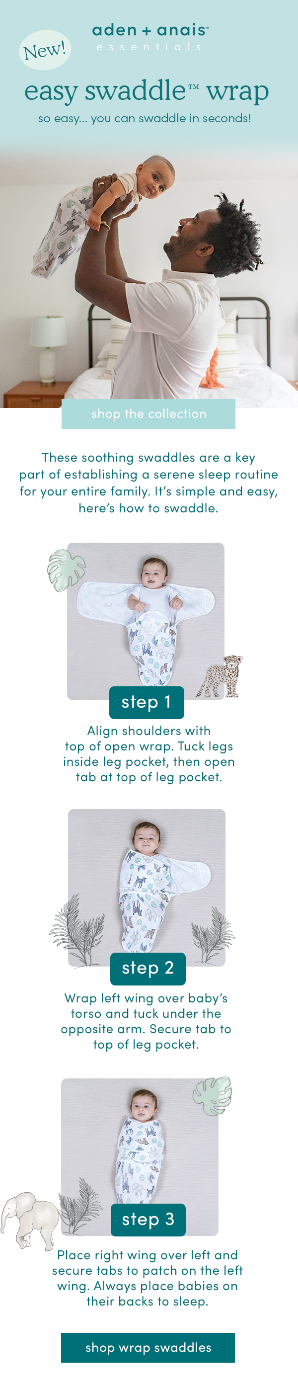 easy swaddle™ collection