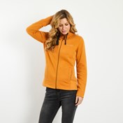 Marley Full Zip Print Trim Sweatshirt