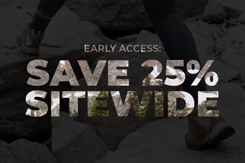 Early Access: Save 25% Sitewide