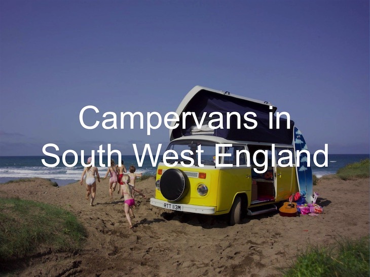 Campervan hire in South West England