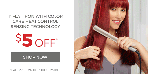 Flat Iron with Color Care 