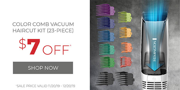 Color Comb Vacuum Haircut Kit