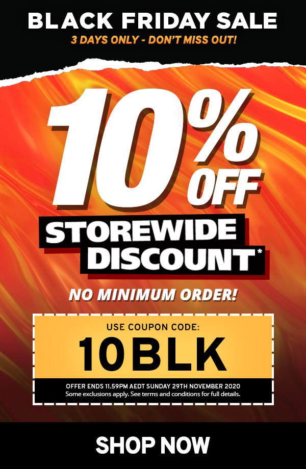 Black Friday 10% Off Storewide Sale