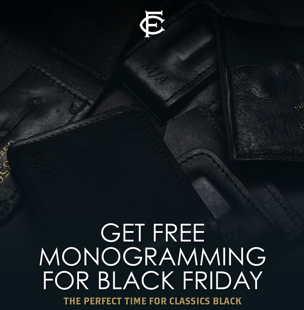 Get Free Monogramming For Black Friday