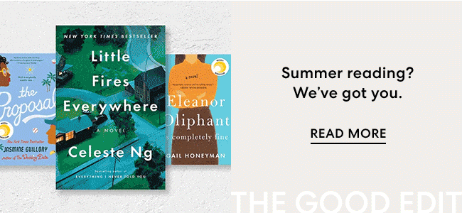 Summer Reading? We''ve got you. - Read More - The Good Edit