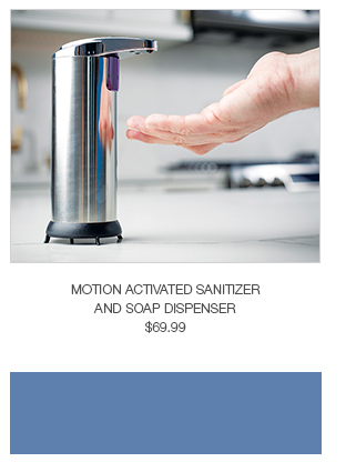 Motion Activated Sanitizer and Soap Dispenser