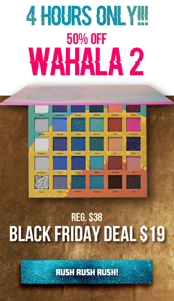 4 HOURS ONLY!!! 50% OFF WAHALA 2!!!
