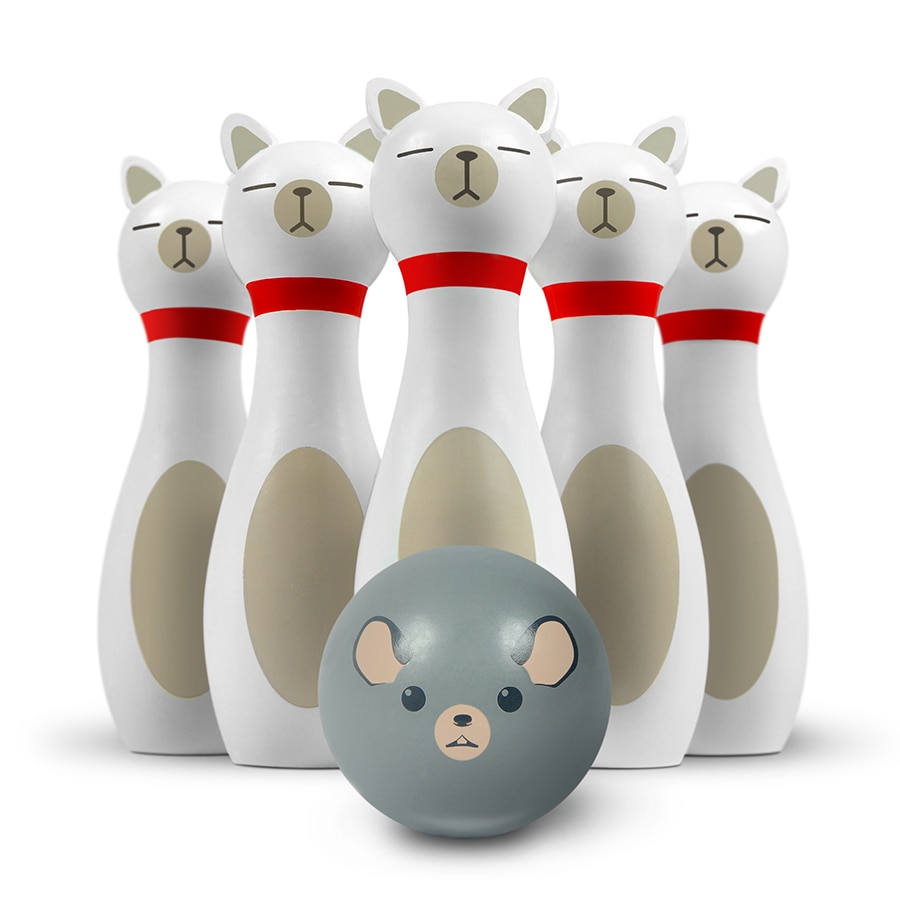 Image of Bowling Alley Cats Bowling Game