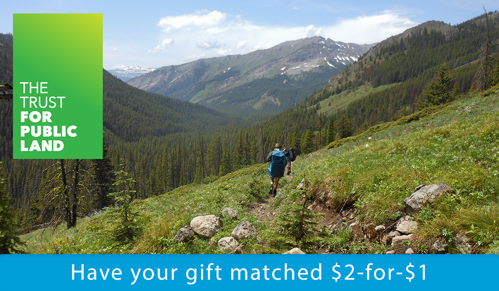 Have your gift matched $2-for-$1