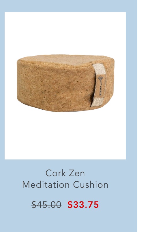 Cork Zen Meditation Cushion
