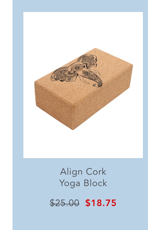 Align Cork Yoga Block